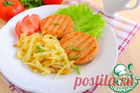 Биточки крабовые с рубленным яйцом - кулинарный рецепт