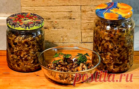 Грибная икра на зиму 5 лучших рецептов с фото - Вкусная еда
