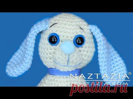 DIY Learn How to Crochet Dog Pup Puppy Doggy Toy Amigurumi Stuffed Animal Pet - YouTube