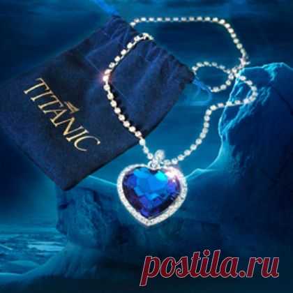 Ожерелье "Сердце океана" из к/ф "Титаник". Прекрасный подарок для дам.