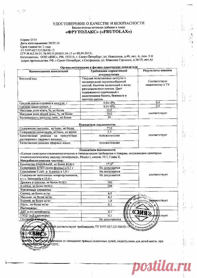 Фрутолакс инструкция по применению, Фрутолакс цена, Фрутолакс описание, Фрутолакс купить - Интернет-аптека в Москве