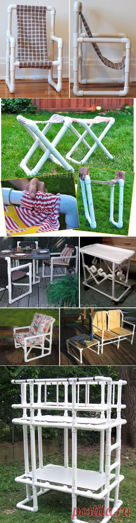 Мастер класс. Поделки из пластиковых труб ПВХ