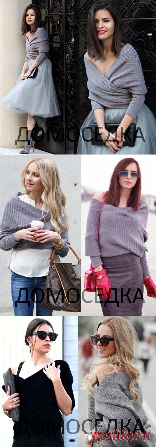 Шарф свитер | ДОМОСЕДКА