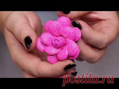 Розы из фоамирана своими руками легко и быстро / Rose in gomma crepla - YouTube

#цветыизфоамирана #roseingommacrepla #фоамиран