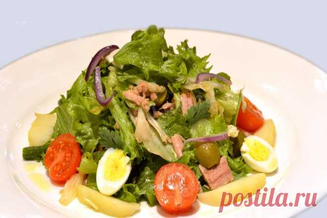 Салат из макрели