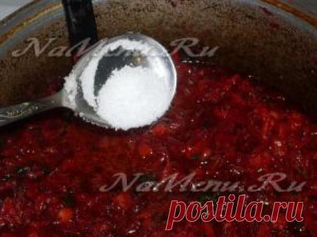 Рецепт борщевой заправки на зиму