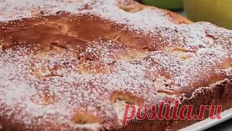 Самый простой и быстрый рецепт яблочного пирога - семья от него в восторге