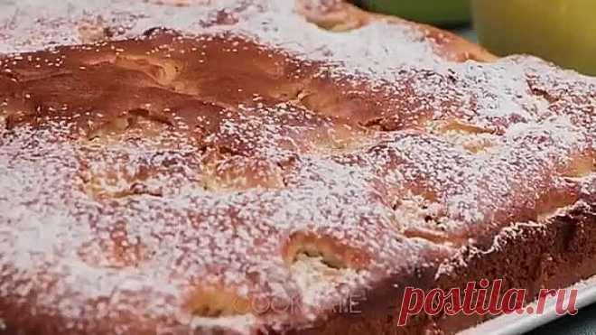 Самый простой и быстрый рецепт яблочного пирога - семья от него в восторге