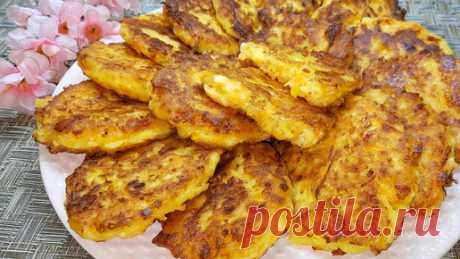 Мой Дастархан Вкусно и Быстро | В сезон тыквы вместо сырников готовлю эту вкуснятину на завтрак. Ленивые хачапури с тыквой.