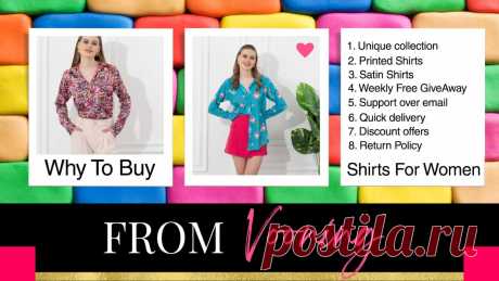 Are you looking for shirts for women in satin or other trendy fabrics? Vooning, which is going to be the best shirt brands in India, allows you to buy the latest and stylish women's shirt collections.  There are many other benefits to buying shirts from Vooning, and furthermore, we will discuss more women's and men's shirt brands.