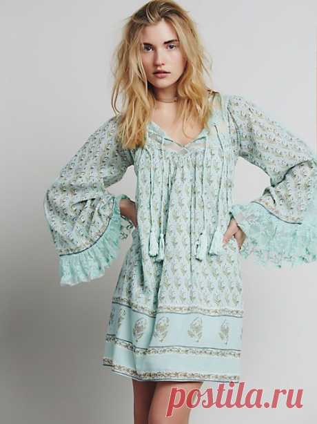Free People Lucky Loosey Shapeless Dress at Free People Clothing Boutique