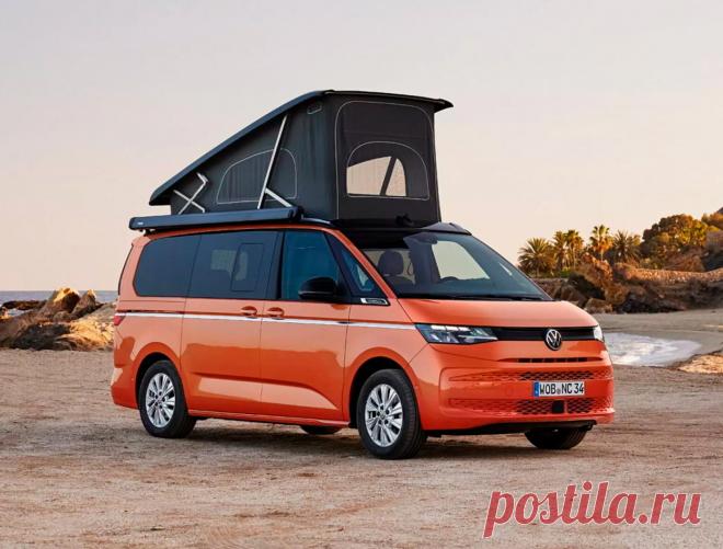 Новый Volkswagen California Camper 2025 с усовершенствованными технологиями