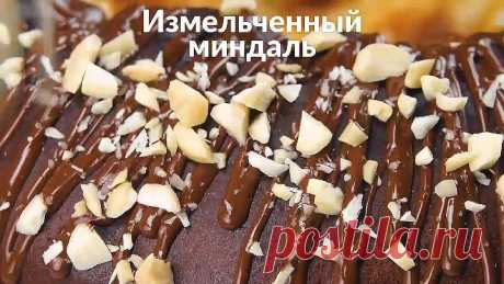 Торт "извергается" в духовке как вулкан. Шедевр из обычного бисквита