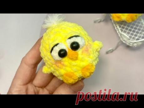 🔥БЕСПЛАТНЫЙ МК «Цыпа»🔥#вязаныеигрушки #игрушкикрючком