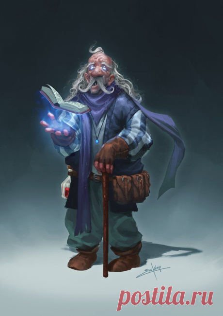 Old Wizard by erickenji on DeviantArt