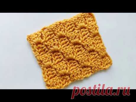 Вязание крючком от угла к углу. С2С Corner to Corner. Easy Crochet Pattern