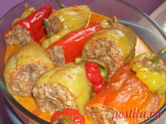 Фаршированные перцы без мяса. Рецепт, который я всегда готовлю с любовью!