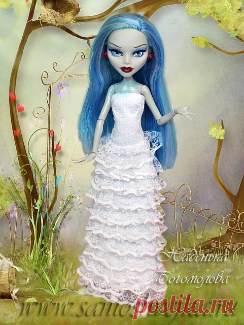 Свадебное платье для куклы своими руками | Самошвейка - сайт для любителей шитья и рукоделия