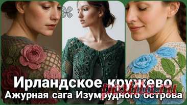 Ирландское кружево: история, сплетённая из ниток, голода и надежды | Жанна Рыбкина | Дзен