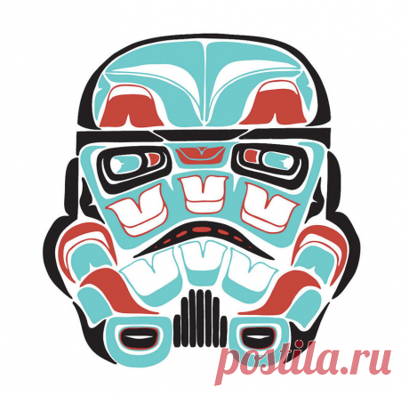 Star wars a lo arte indio - Yonkis.com