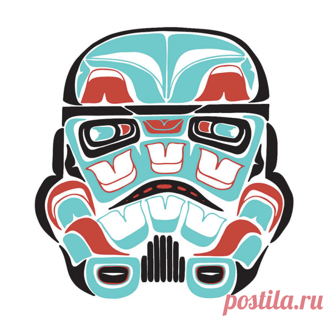 Star wars a lo arte indio - Yonkis.com
