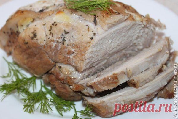 Запеченная свинина в чайном маринаде