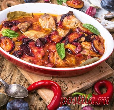 Пикантное мясо со сливами - рецепт приготовления с фото от Maggi.ru