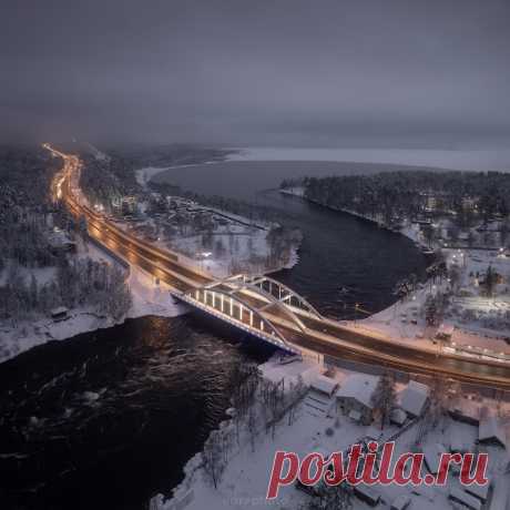 Ленинградская область, поселок Лосево, река Вуокса