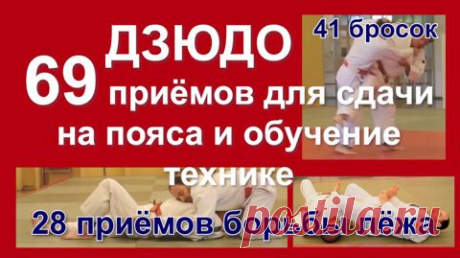 Дзюдо. 69 приёмов для сдачи на пояса и обучения технике. Уроки дзюдо. - смотреть видео онлайн на Digital Wildberries | 44414 В фильме представлены 69 приёмов дзюдо для обучения и сдачи на все пояса. В первой части вы увидите 41 бросок, а во второй 28 приёмов борьбы лёжа - удержания, удушающие и болевые приёмы. Каждое техническое действие имеет международное название и перевод на русский язык. Вся техника показывается в обычной и замедленной скорости, так чтобы можно легко ...