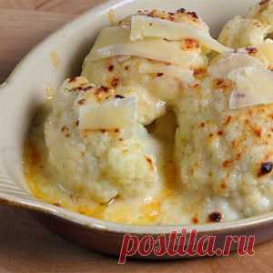 Цветная капуста, запеченная с сыром - BestCook