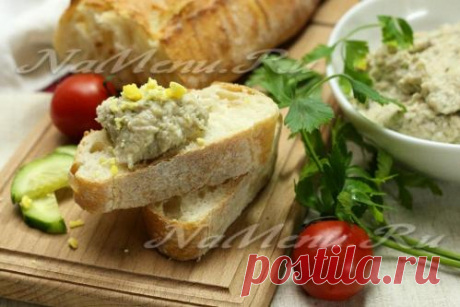 Паштет из соленой сельди