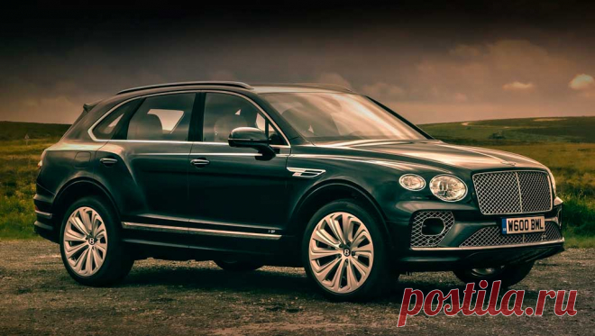 Обновленный кроссовер Bentley Bentayga для России