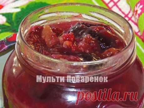 Густое сливовое варенье в мультиварке | Мультиповаренок