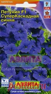 Семена. Петуния суперкаскадная, синяя, однолетник 10 штук. Всхожесть: 99%.
Однолетник.
Высота растения: 45 см.
Диаметр цветка: 13 см.
Изумительные цветки нового сорта петунии раскрываются один за другим без перерыва с июля по октябрь и своей сияющей окраской привлекают к себе внимание еще издалека. Компактные кустики с каскадами соцветий...
