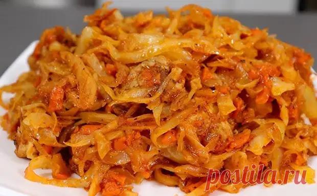 Хитрость с капустой, которую мало кто знает. Тушим с мясом как в Грузии - Steak Lovers - Медиаплатформа МирТесен