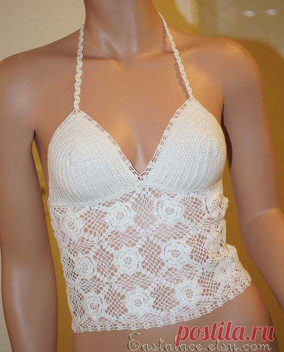 Luty Artes Crochet: Inspirações para Moda praia em crochê.