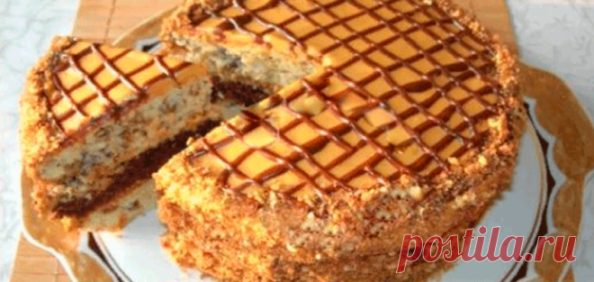 Домашний торт «Витязь», вкусный и простой в приготовлении Предлагаю Вашему вниманию рецепт торта «Витязь», по внешнему виду он немного напоминает...