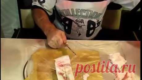 САМЫЙ ВКУСНЕЙШИЙ, БЕСПОДОБНЫЙ СУПЕР РЕЦЕПТ - ЗАСОЛКА САЛА В РАССОЛЕ !!!