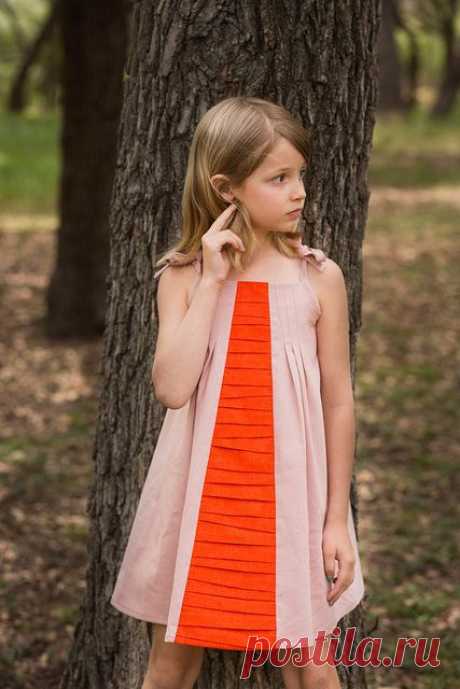 A Persimmon Dress | sewing