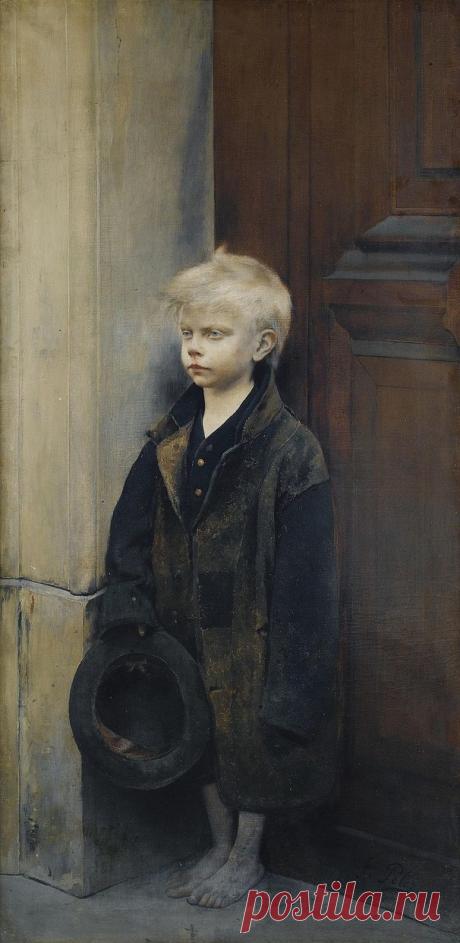 Fernand Pelez - Little Beggar | Sovetika.ru - живопись/painting