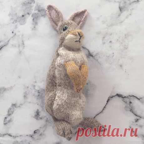 KNITTING PATTERN Rabbit | Etsy