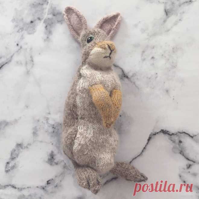 KNITTING PATTERN Rabbit | Etsy