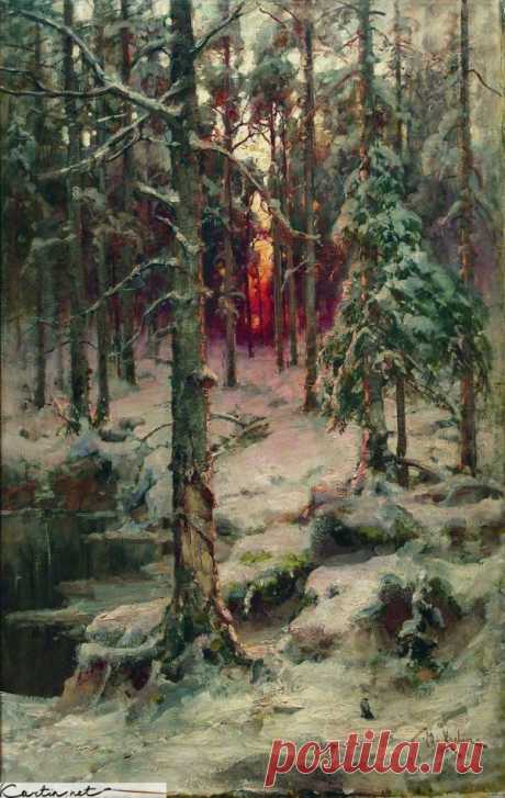 Клевер Юлий Юльевич - любимый живописец императорской семьи.(1850-1924) - часть I