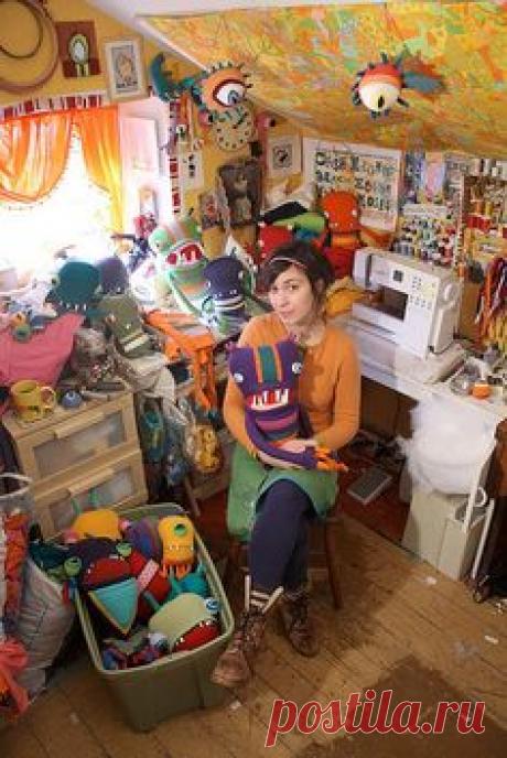 Декор рабочей мастерской по рукоделию