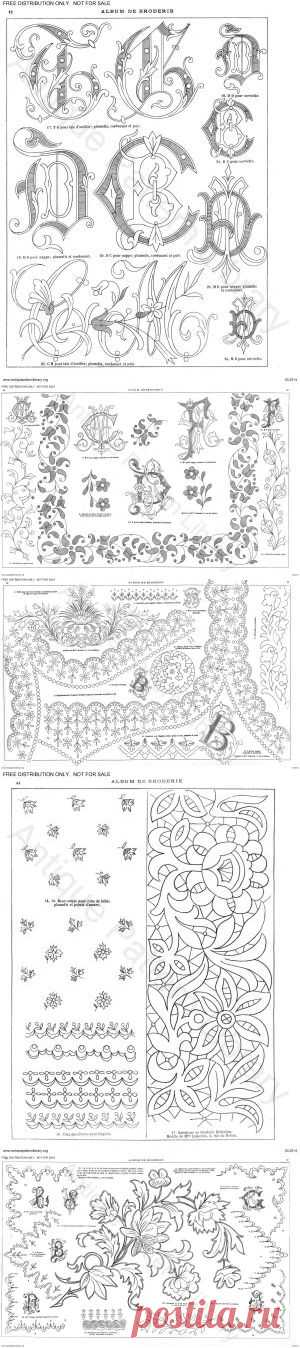 Antique Pattern Library Overview Page