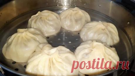 Вот так надо готовить Узбекские манты. Сочные, вкусные. Быстро и просто. | Секреты Узбекской кухни | Дзен