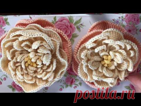 😍Мастер класс😍пион🌸1- я часть