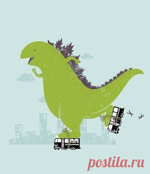 Зимнее развлечение Годзиллы / Занимательная реклама