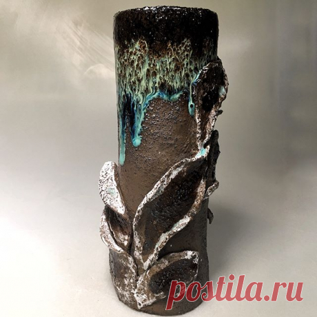 Ещё ..одна ..прекрасная моя..#ваза#любовьспервоговзгляда #керамика #керамическаяваза#вазаручнойработы#моирукинедляскуки##питер#спб#керамикаспб