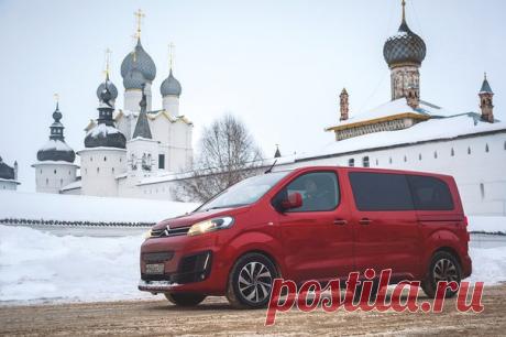 Самая красивая деревня России и великие города Золотого кольца – в феврале мы сели на новый Citroën SpaceTourer и отправились смотреть, как провожают зиму на заслуженный покой.